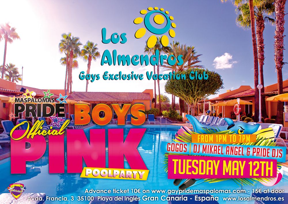 Pink Pool Party Los Almendros